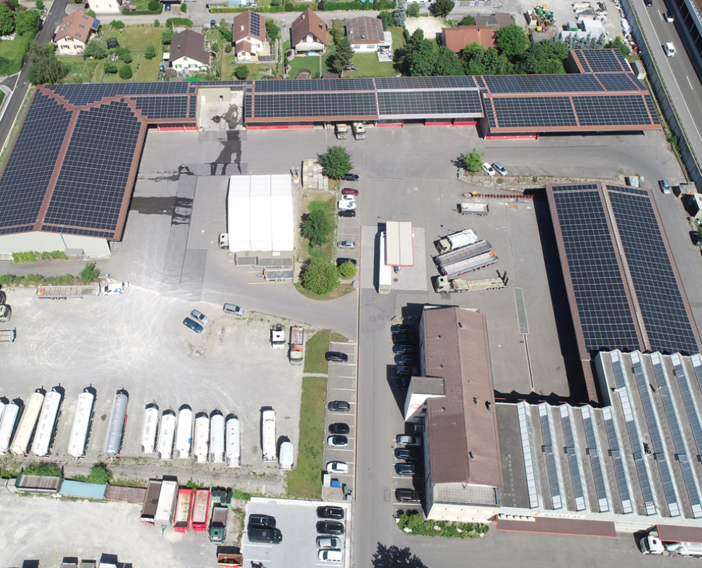 Häfeli Transport AG - Contracting photovoltaïque